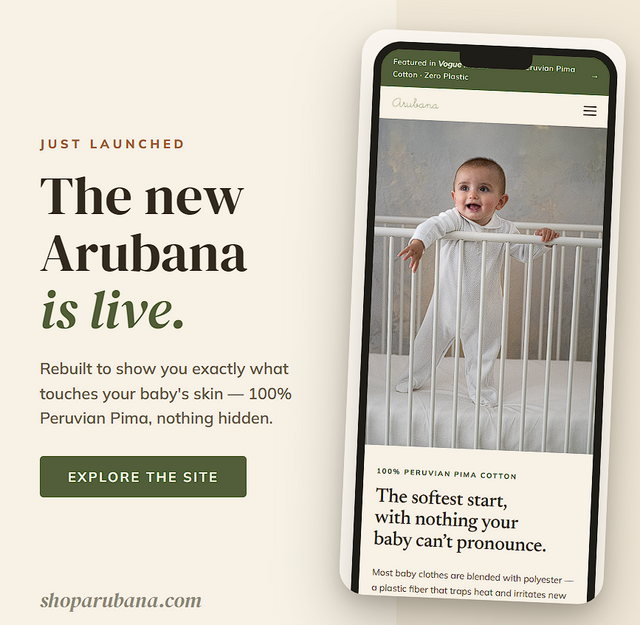 We Rebuilt Everything. Come See What Touches Your Baby's Skin.