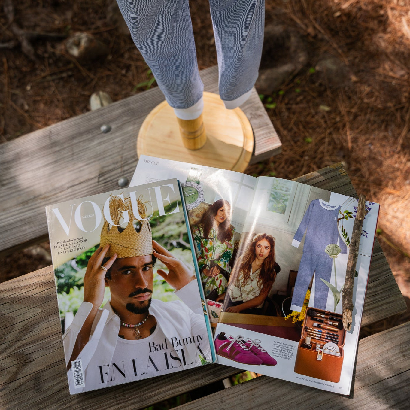 Toddler Pajamas- Striped Blue