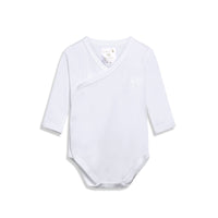Longsleeve Sidesnap White Bodysuit
