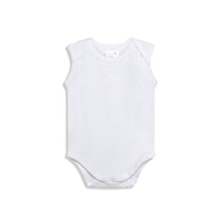 sleeveless baby bodysuit